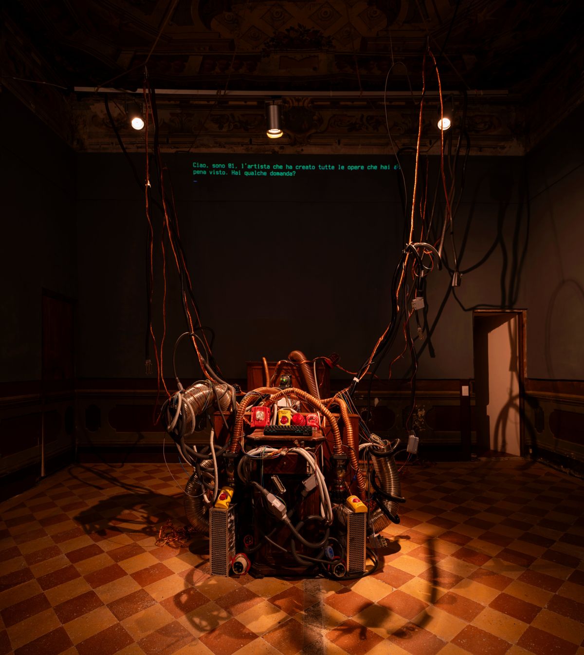 Sala della mostra – 01-IO