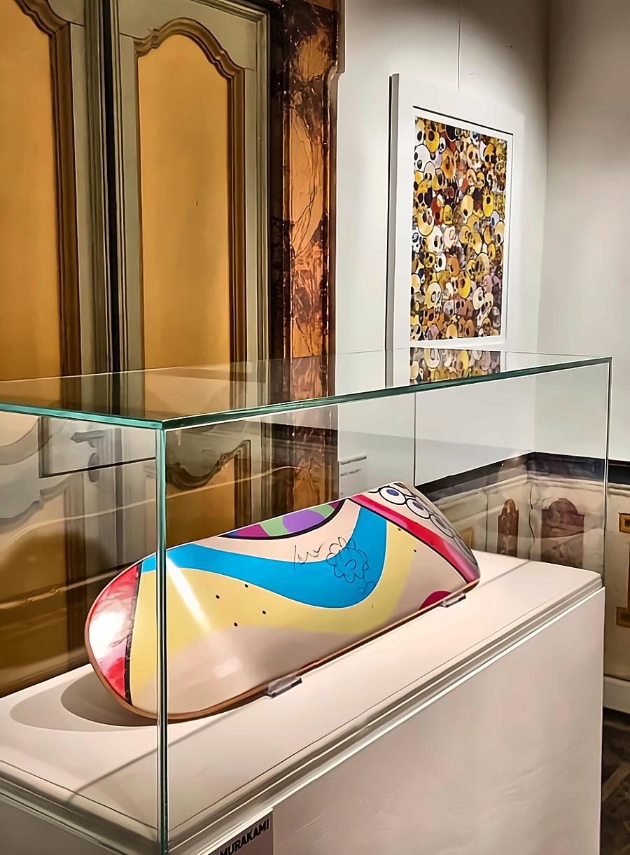 Skateboard d’autore e opera di Takashi Murakami – Pop Japan