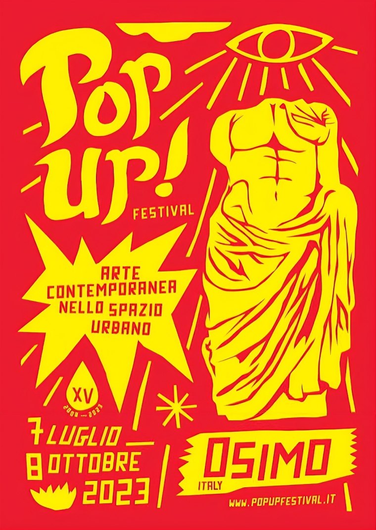 Locandina PopUp Festival, Osimo 2023