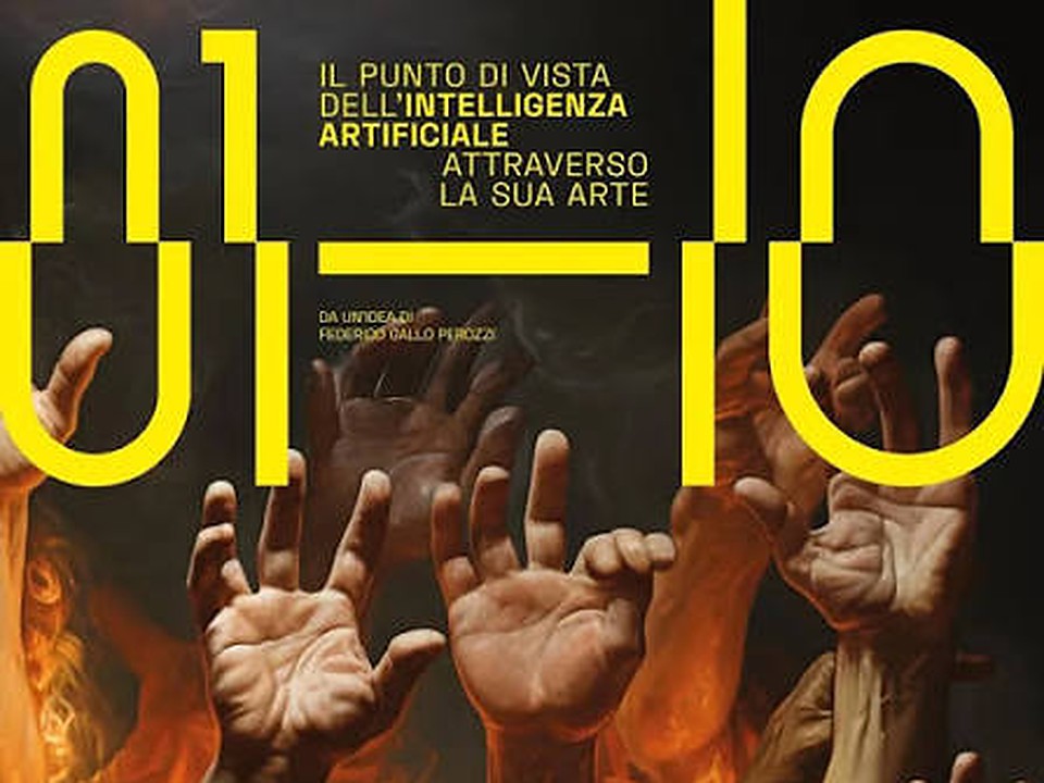Locandina della mostra 01-IO